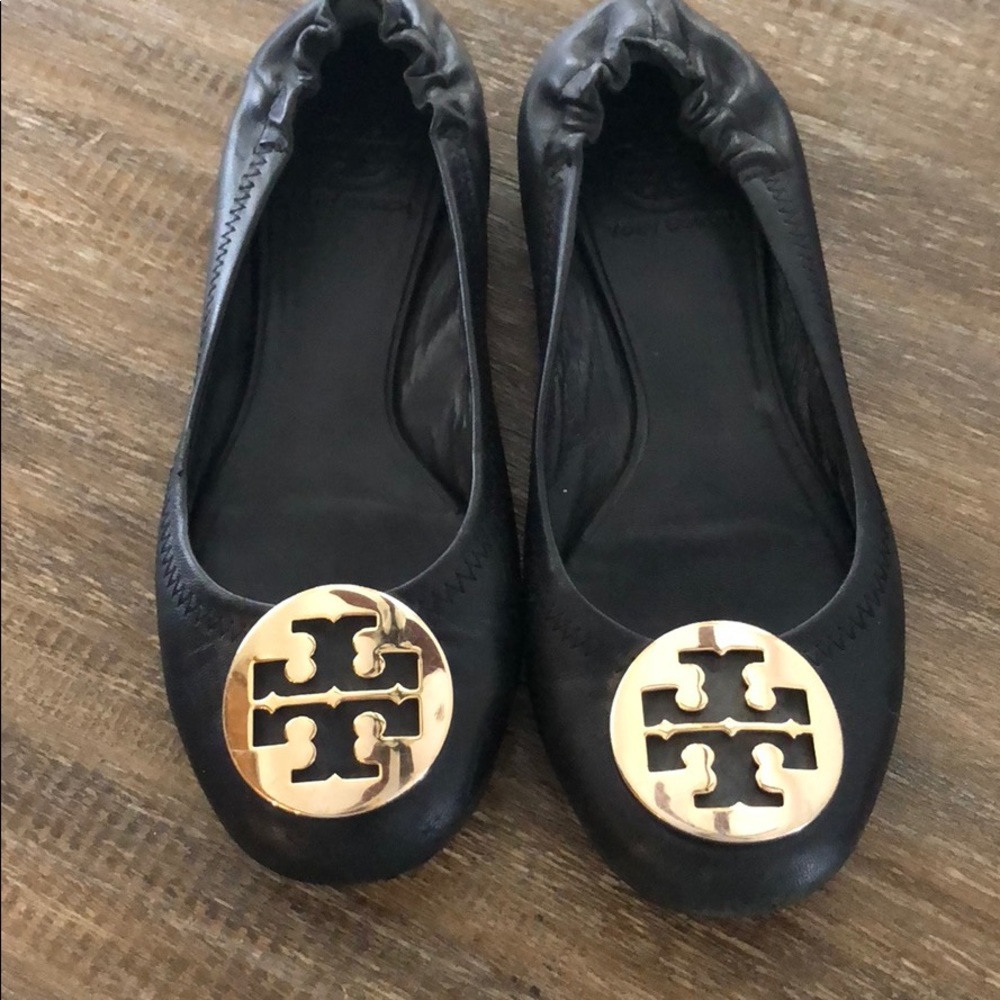 Tory Burch flats - black size 6